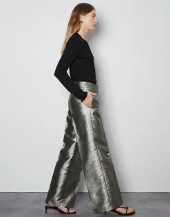 Damen OPUS Hosen^Anzughose Catsby Glam Beige Online Bestellen