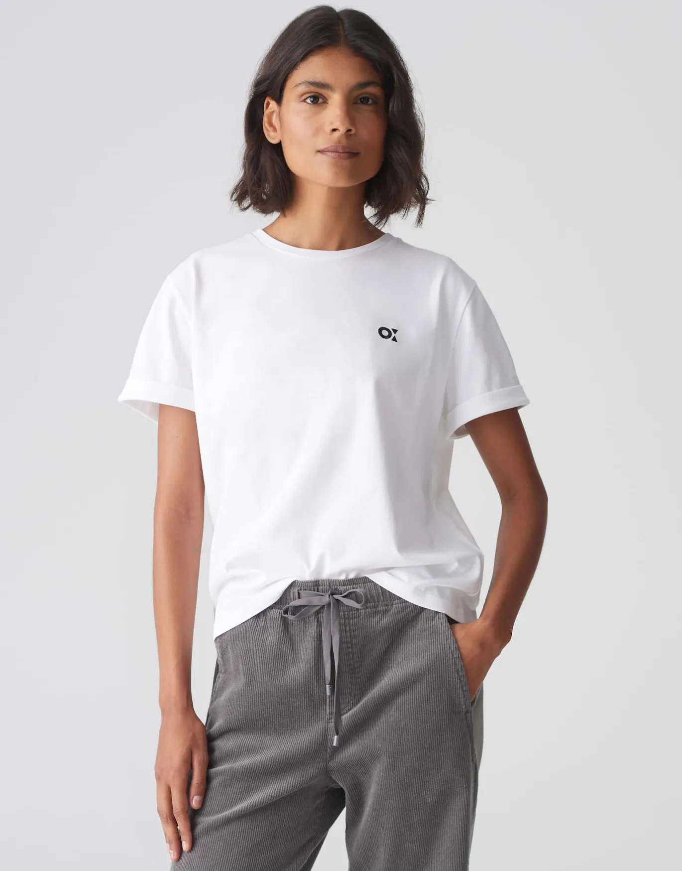 Damen OPUS Basics | Shirts^Basicshirt Serox Weiß Online Bestellen
