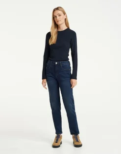 Damen OPUS Shirts^Basicshirt Smilla Blau Online Bestellen