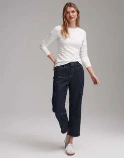 Damen OPUS Basics | Shirts^Basicshirt Smilla Weiß Online Bestellen