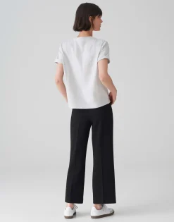 Damen OPUS Basics | Shirts^Basicshirt Sonzi Grau Online Bestellen