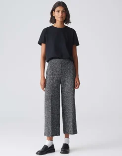 Damen OPUS Basics | Shirts^Basicshirt Sonzi Schwarz Online Bestellen