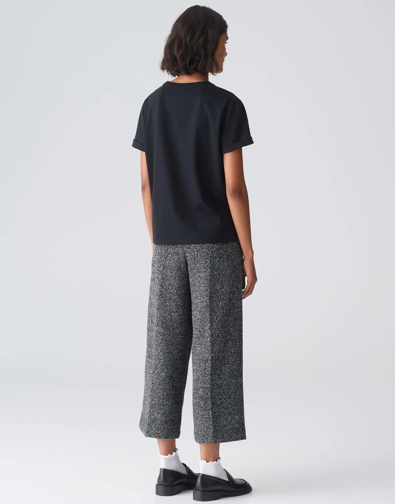 Damen OPUS Basics | Shirts^Basicshirt Sonzi Schwarz Online Bestellen