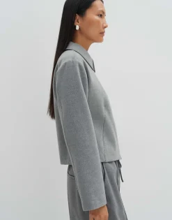 Damen OPUS Blazer / Westen^Blazer Jacke Nilah Grau Online Bestellen