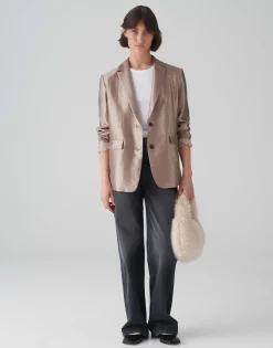 Damen OPUS Blazer / Westen^Blazer Jeluna Braun Online Bestellen