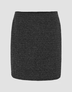 Damen OPUS Röcke^Bleistiftrock Ravenna Spotted Schwarz Online Bestellen