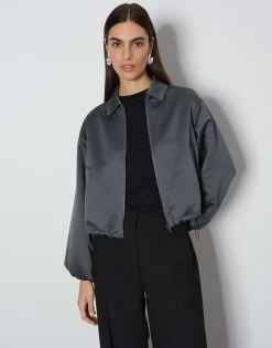 Damen OPUS Blazer / Westen^Blouson Noriel Grau Online Bestellen