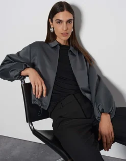 Damen OPUS Blazer / Westen^Blouson Noriel Grau Online Bestellen