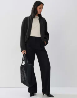 Damen OPUS Sweat | Blazer / Westen^Blouson Ukuya Schwarz Online Bestellen