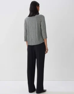 Damen OPUS Shirts | Blusen^Blusenshirt Kelly Pattern Grün Online Bestellen