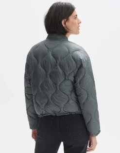 Damen OPUS Jacken / Mäntel^Bomberjacke Heppa Grün Online Bestellen