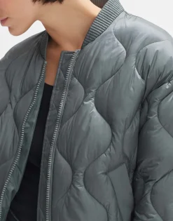 Damen OPUS Jacken / Mäntel^Bomberjacke Heppa Grün Online Bestellen