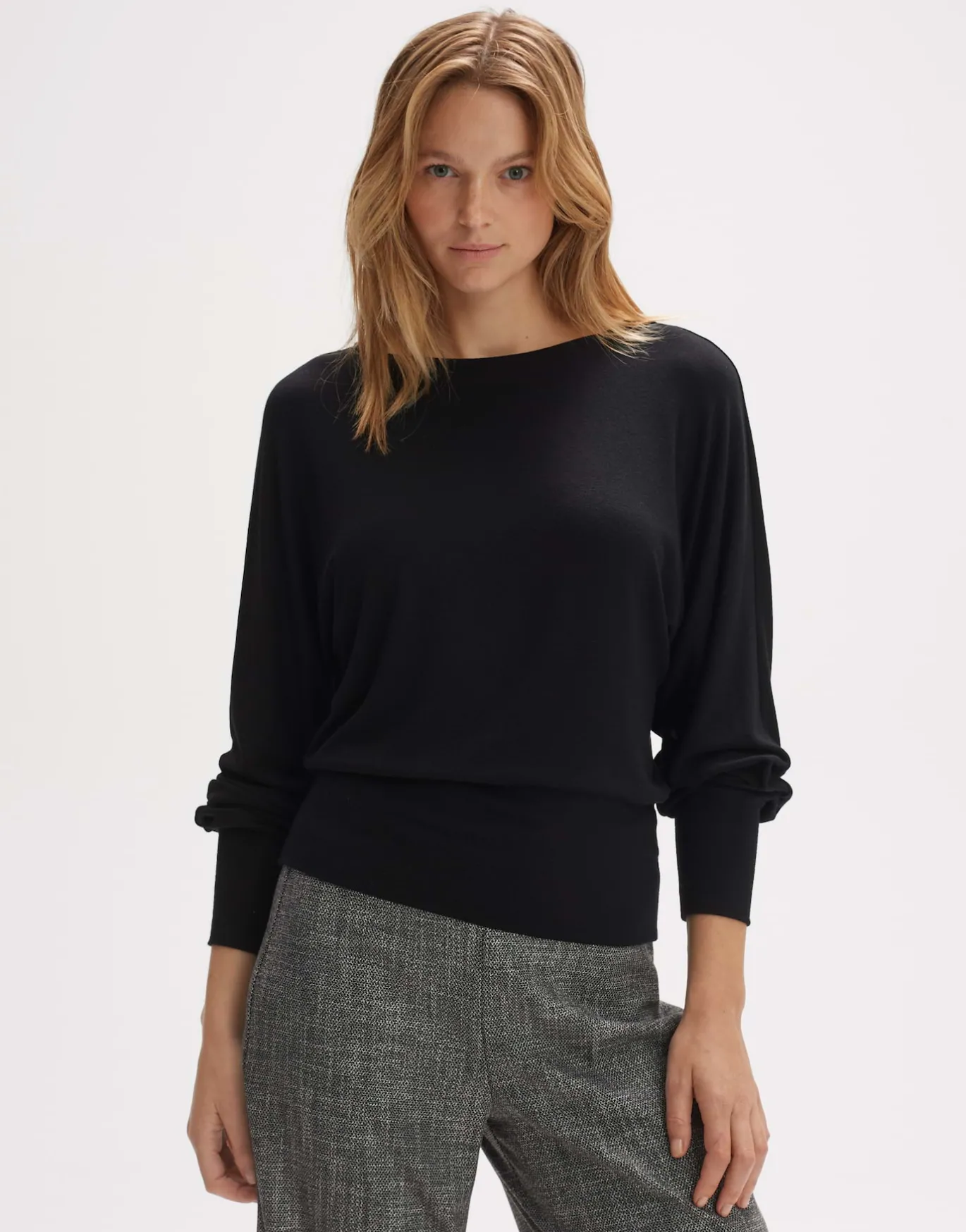 Damen OPUS Shirts^Boxy Shirt Sonnu Schwarz Online Bestellen