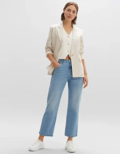 Damen OPUS Jeans^Boyfriend Jeans Lani Twist Blau Online Bestellen
