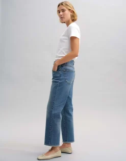 Damen OPUS Jeans^Boyfriend Jeans Lani Twist Blau Online Bestellen