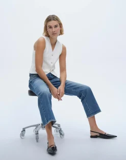 Damen OPUS Jeans^Boyfriend Jeans Lani Twist Blau Online Bestellen