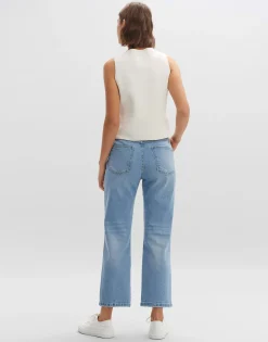 Damen OPUS Jeans^Boyfriend Jeans Lani Twist Blau Online Bestellen