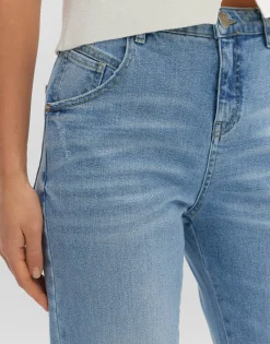 Damen OPUS Jeans^Boyfriend Jeans Lani Twist Blau Online Bestellen
