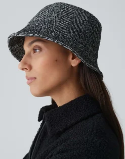 Damen OPUS Accessoires^Bucket Hat Awerpa Hat Schwarz Online Bestellen