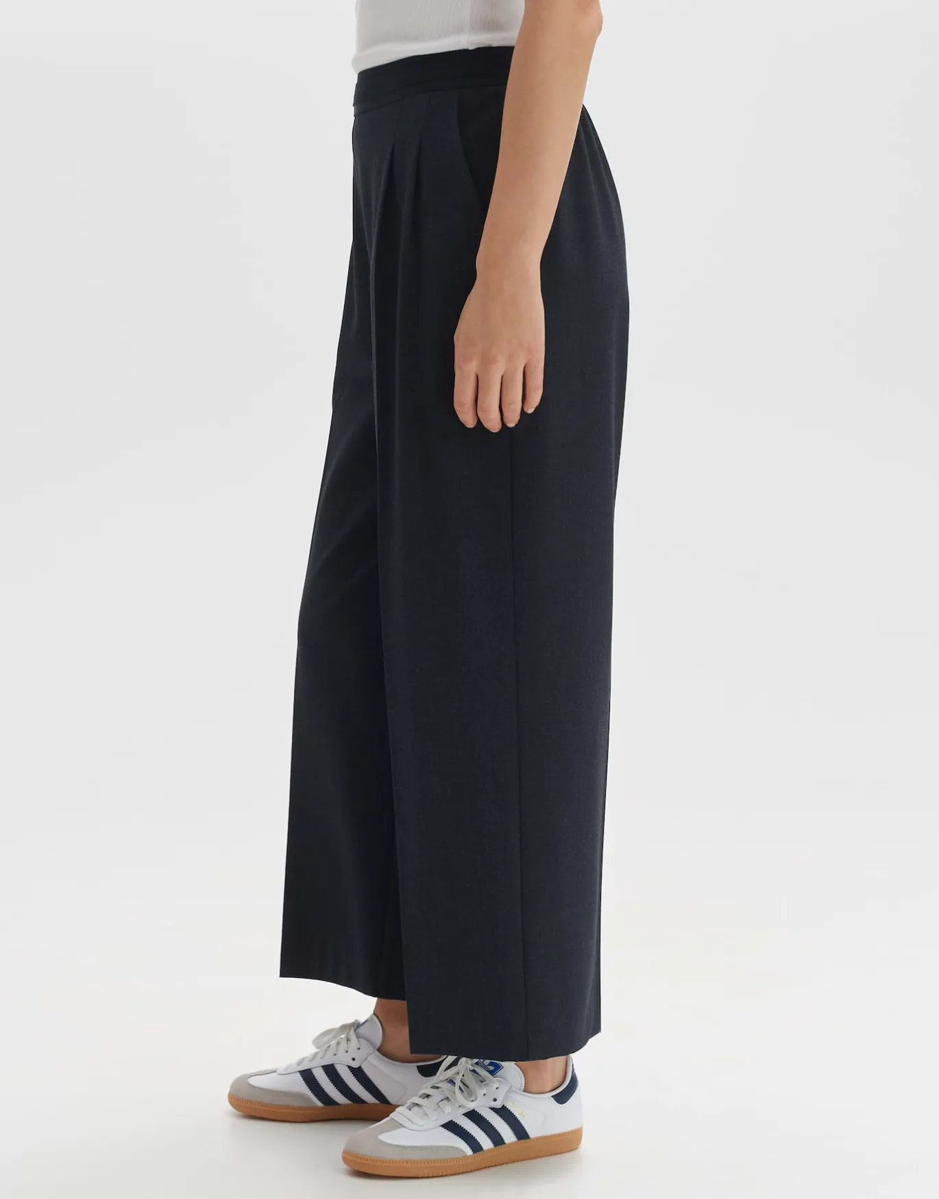 Damen OPUS Hosen^Bundfaltenhose Malma Blau Online Bestellen