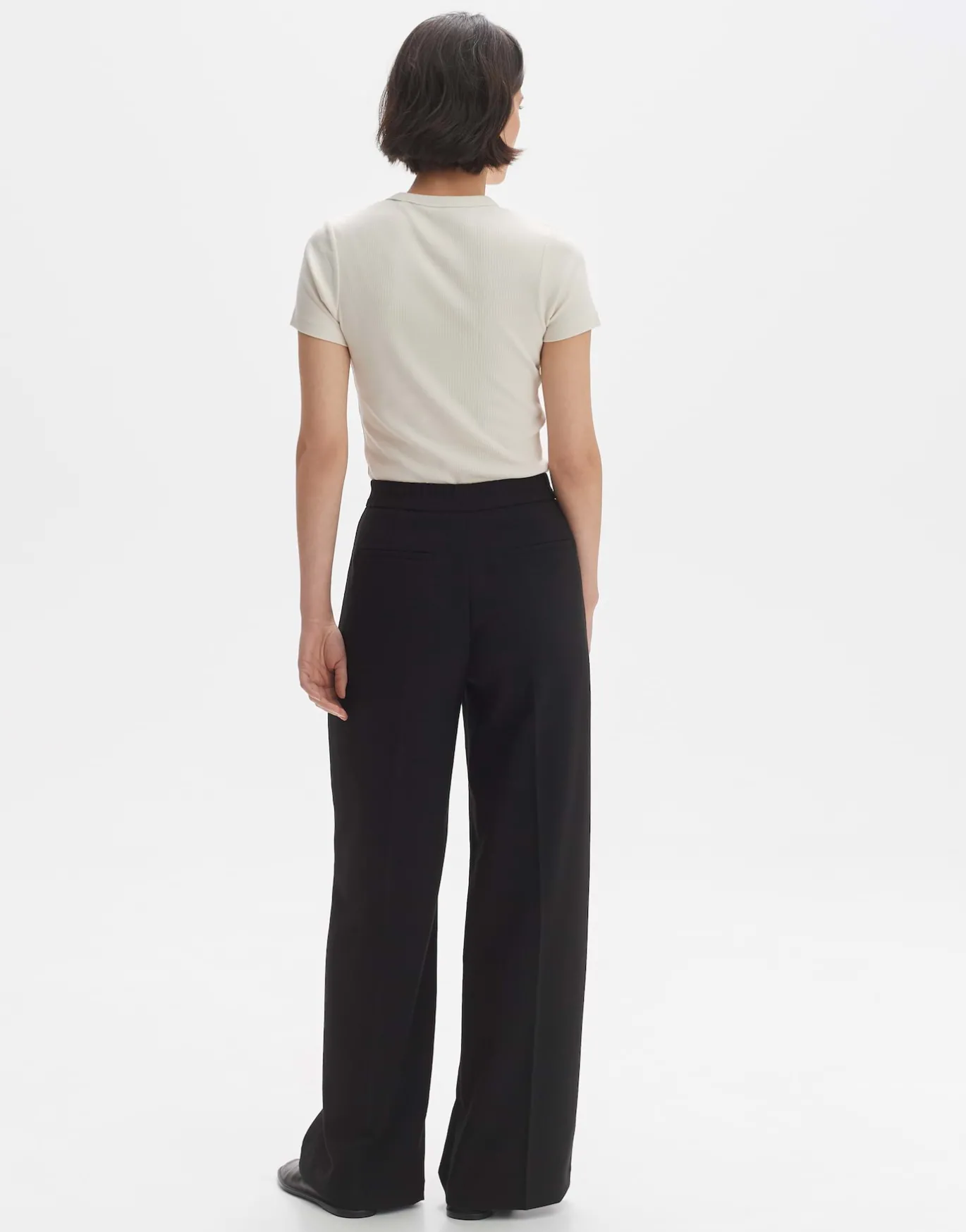 Damen OPUS Hosen^Bundfaltenhose Marzena Asymmetric Schwarz Online Bestellen