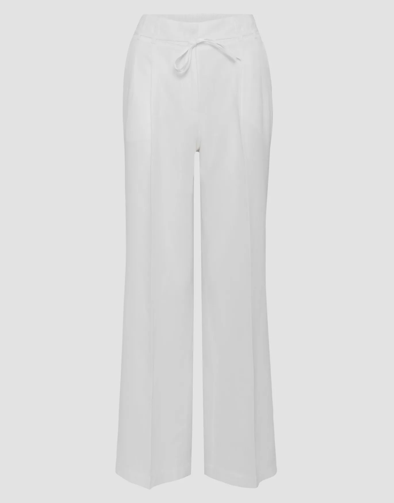 Damen OPUS Hosen^Bundfaltenhose Milis Breeze Weiß Online Bestellen