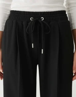 Damen OPUS Hosen^Bundfaltenhose Mutasi Schwarz Online Bestellen