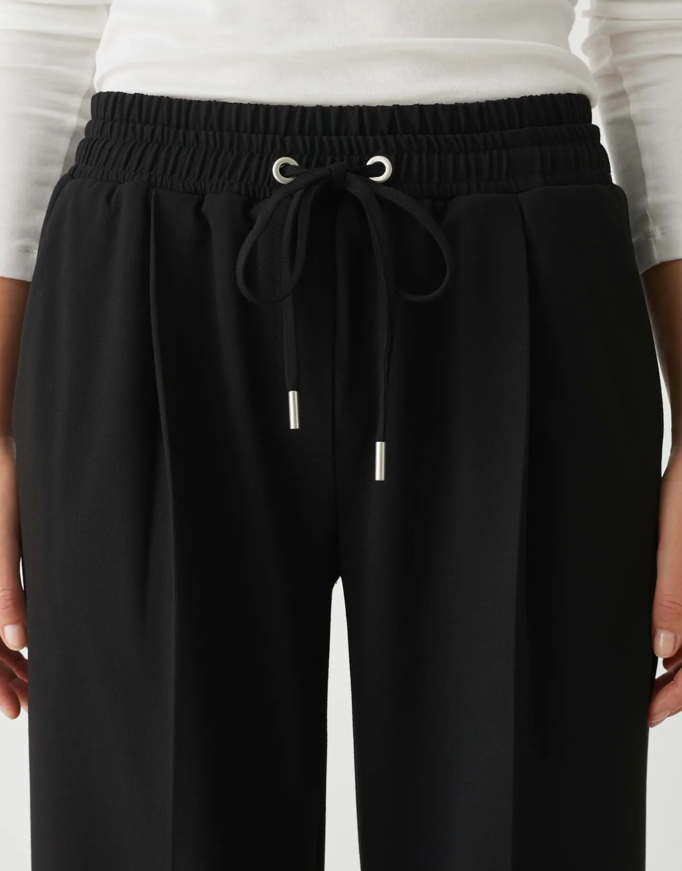 Damen OPUS Hosen^Bundfaltenhose Mutasi Schwarz Online Bestellen