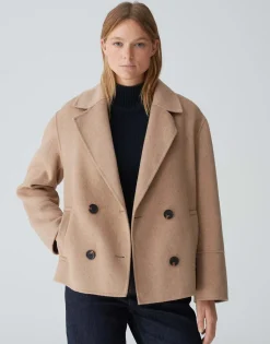 Damen OPUS Jacken / Mäntel^Cabanjacke Hilna Beige Online Bestellen