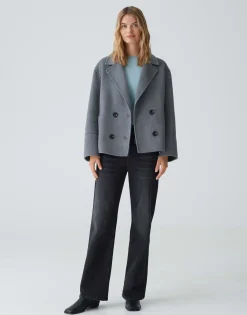 Damen OPUS Jacken / Mäntel^Cabanjacke Hilna Grau Online Bestellen