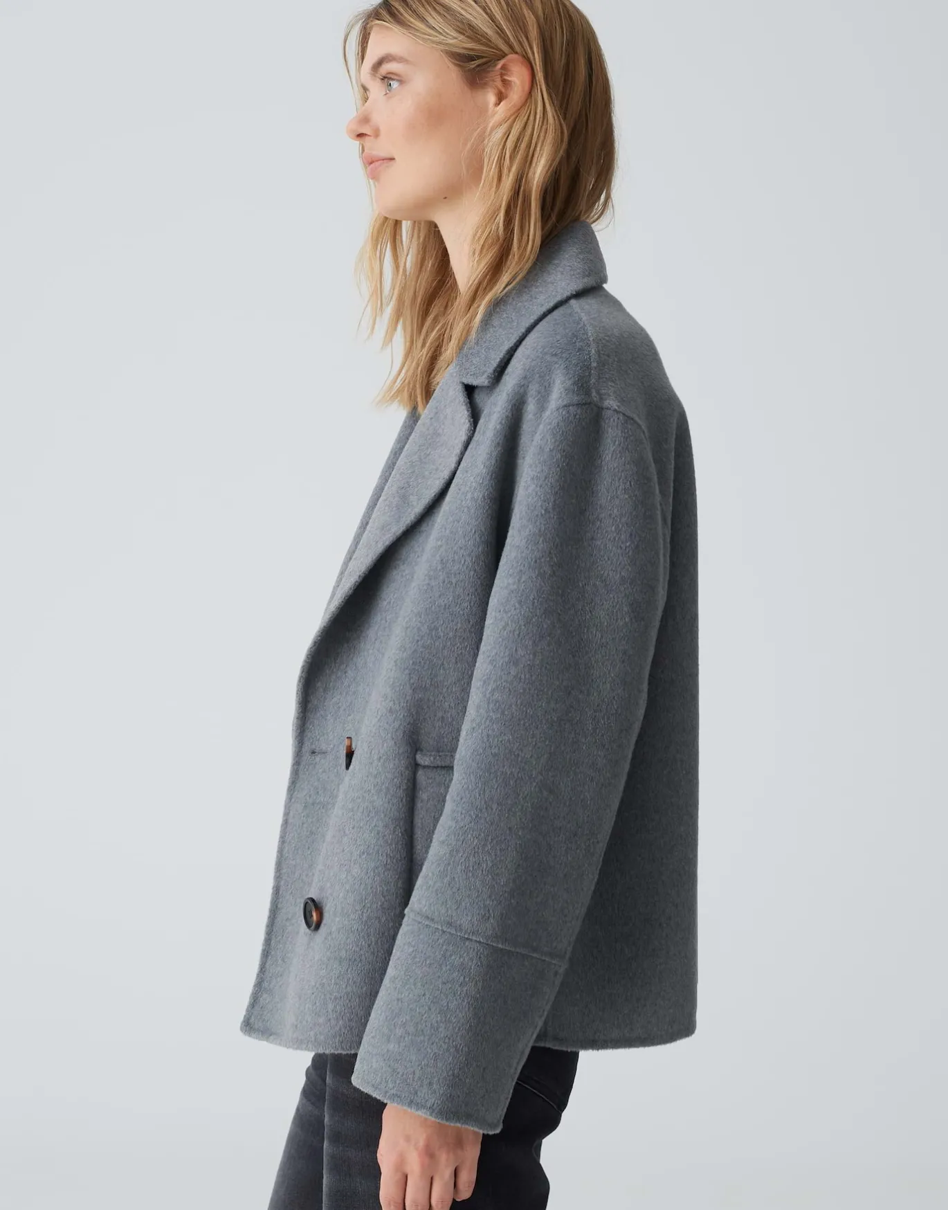 Damen OPUS Jacken / Mäntel^Cabanjacke Hilna Grau Online Bestellen