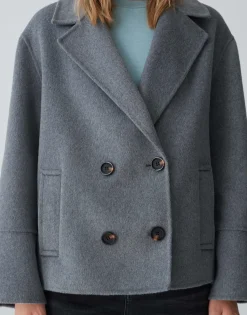 Damen OPUS Jacken / Mäntel^Cabanjacke Hilna Grau Online Bestellen