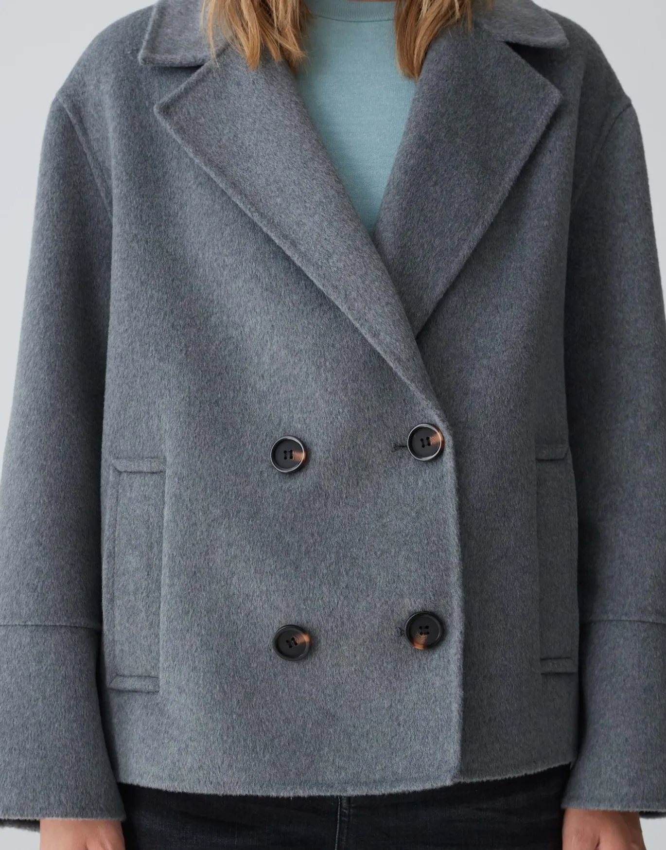 Damen OPUS Jacken / Mäntel^Cabanjacke Hilna Grau Online Bestellen