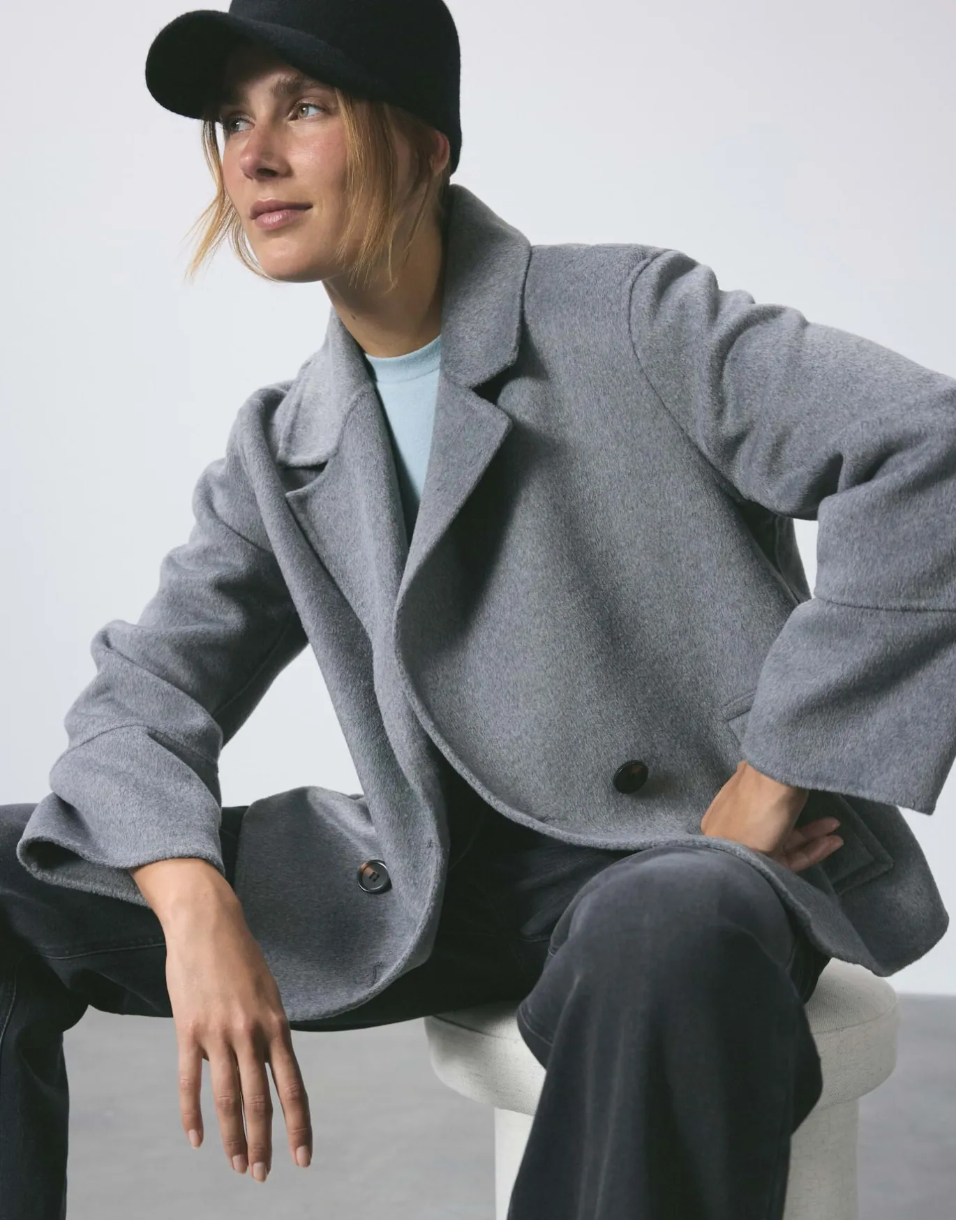 Damen OPUS Jacken / Mäntel^Cabanjacke Hilna Grau Online Bestellen