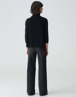 Damen OPUS Strick | Accessoires^Cape Abibo Cape Schwarz Online Bestellen