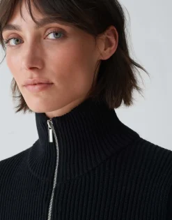 Damen OPUS Strick | Accessoires^Cape Abibo Cape Schwarz Online Bestellen