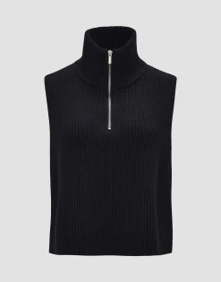 Damen OPUS Strick | Accessoires^Cape Abibo Cape Schwarz Online Bestellen