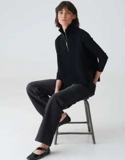 Damen OPUS Strick | Accessoires^Cape Abibo Cape Schwarz Online Bestellen