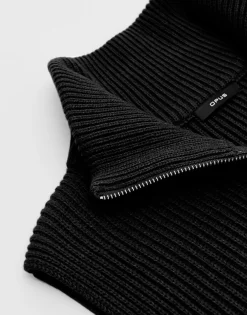 Damen OPUS Strick | Accessoires^Cape Abibo Cape Schwarz Online Bestellen