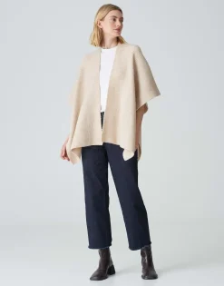 Damen OPUS Strick | Accessoires^Cape Ablanki Cape Beige Online Bestellen