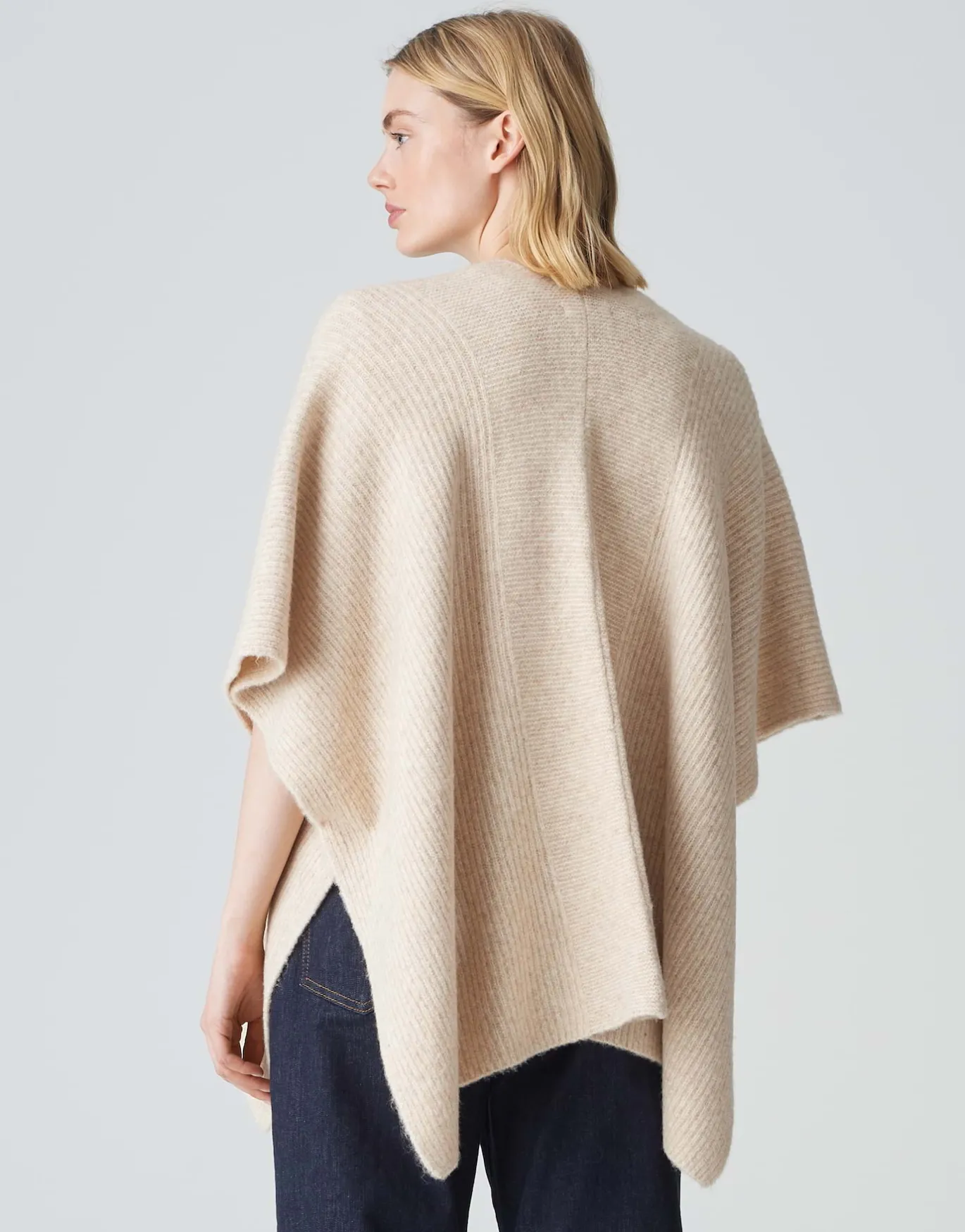Damen OPUS Strick | Accessoires^Cape Ablanki Cape Beige Online Bestellen