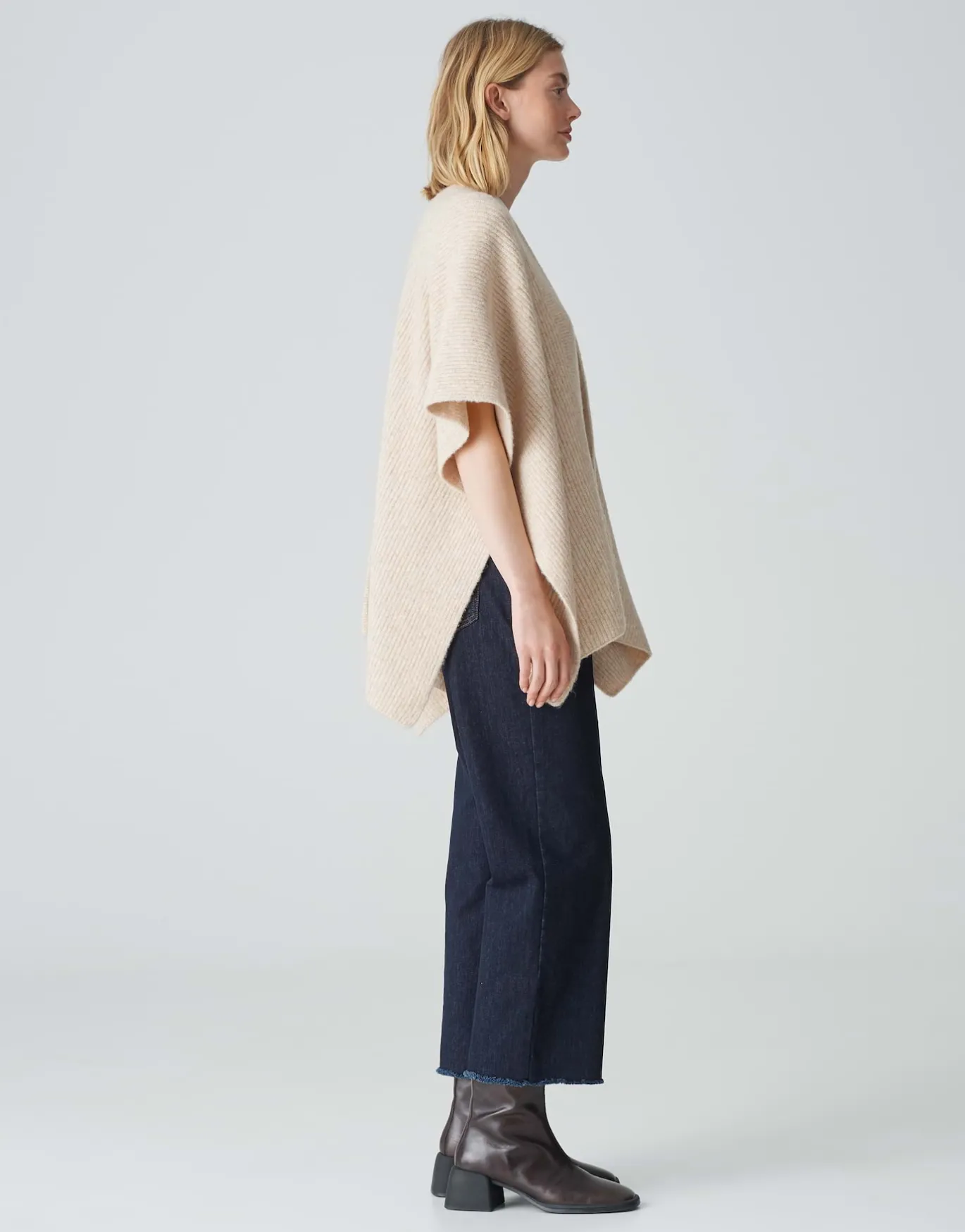 Damen OPUS Strick | Accessoires^Cape Ablanki Cape Beige Online Bestellen