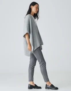 Damen OPUS Strick | Accessoires^Cape Ablanki Cape Grau Online Bestellen