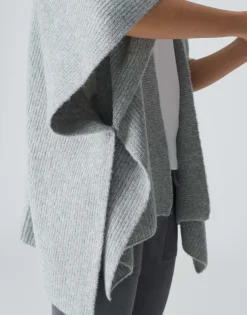 Damen OPUS Strick | Accessoires^Cape Ablanki Cape Grau Online Bestellen