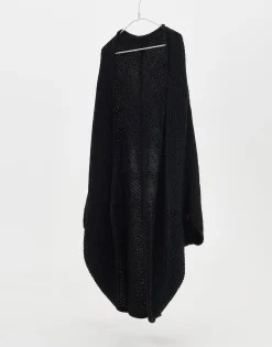 Damen OPUS Strick | Accessoires^Cape Amaryllis Waffle Grau Online Bestellen