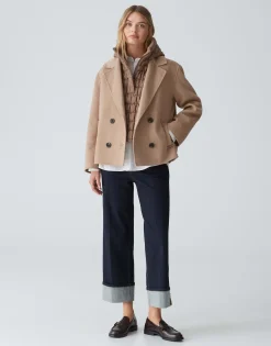 Damen OPUS Blazer / Westen | Accessoires^Cape Arauti Bubble Braun Online Bestellen