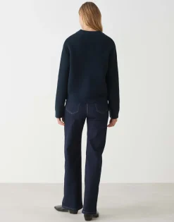 Damen OPUS Strick^Cardigan Domba Blau Online Bestellen