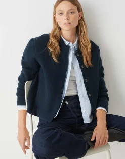 Damen OPUS Strick^Cardigan Domba Blau Online Bestellen