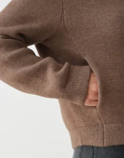 Damen OPUS Strick^Cardigan Domba Braun Online Bestellen