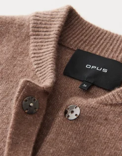 Damen OPUS Strick^Cardigan Domba Braun Online Bestellen